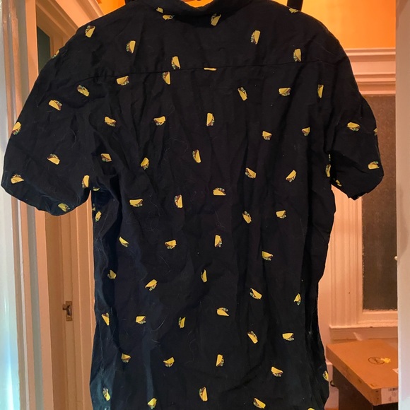 Short Sleeve Button Up Taco Shirt - Picture 2 of 2